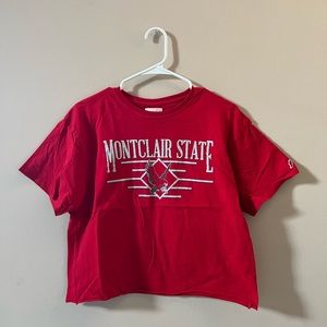 Montclair State University Cropped Tee